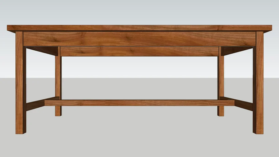 6-8 Seater Wood Dining Table