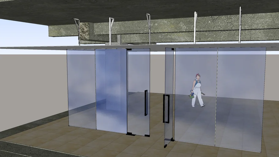 frameless glass