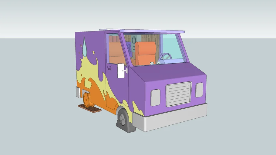 Ed, Edd n Eddy`s Junk Yard Van