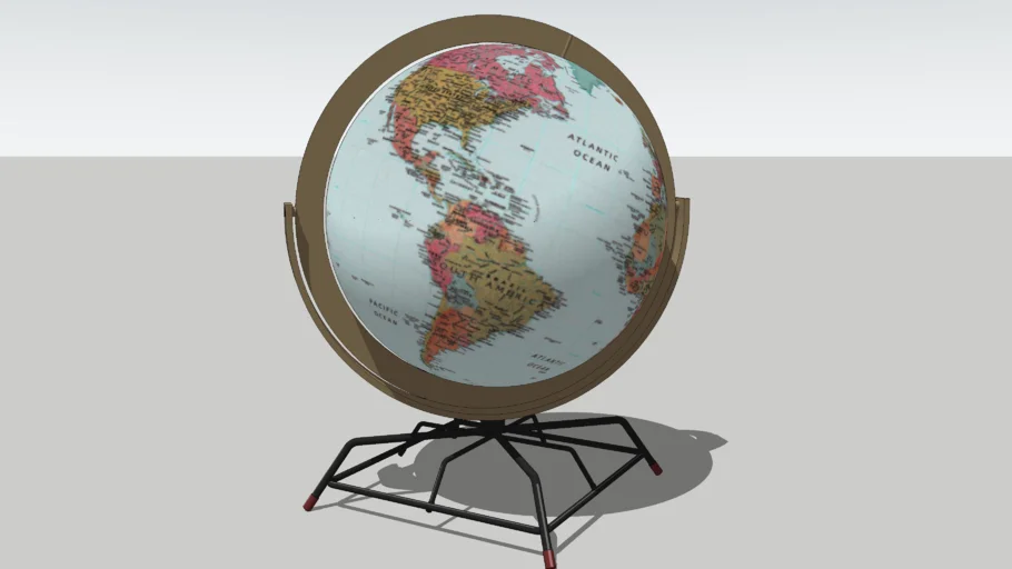 Don Draper's Office Globe
