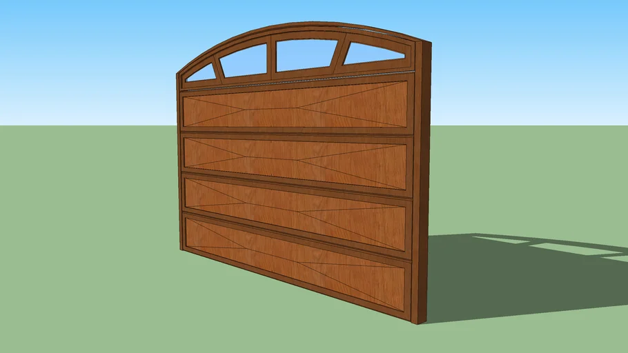 Wooden Garage Door