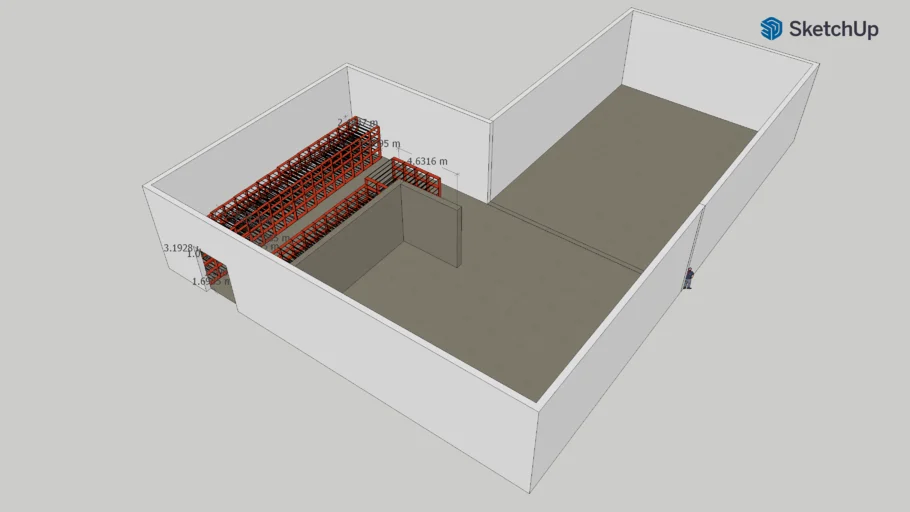 Hanging Racks | 3D Warehouse