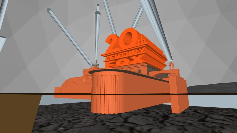 20th Century Fox 3Ds Max Remake