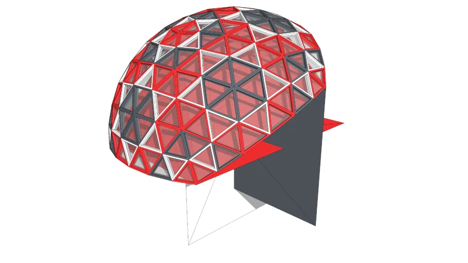 BiMUp 5D - Geodesic Dome 6V Frame