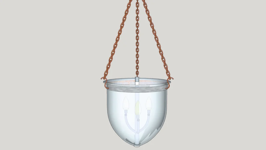 Bell Jar Antique lamp