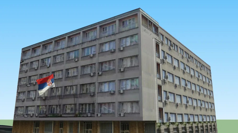 Narodna Skupstina Srbije - Ulica Kralja Milana - Beograd,Srbija