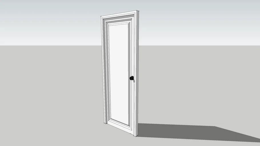 Puerta de 1 tablero de 0.80x2.10 m.