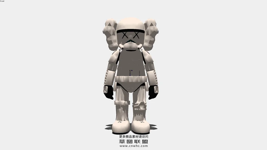 くまごろう3Dスト Kaws Stormtrooper Star Wars by Treddigineer MakerWorld