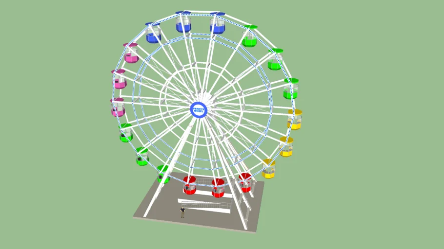 Ferrys Wheel 25 m  / Rueda 25 m
