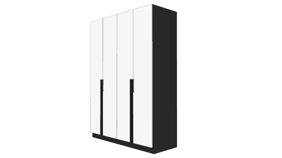 Betrib 4-Door Wardrobe
