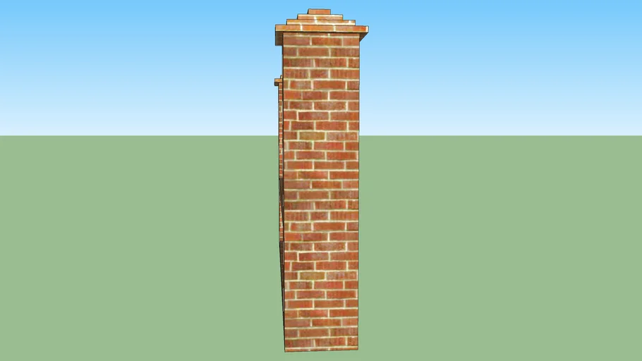 valla ladrillo y reja
