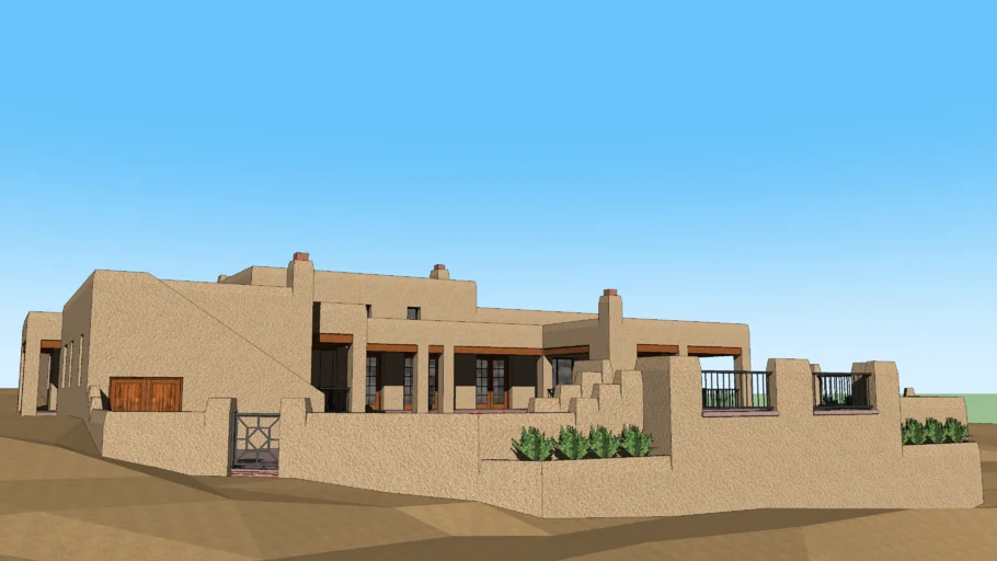 Adobe House