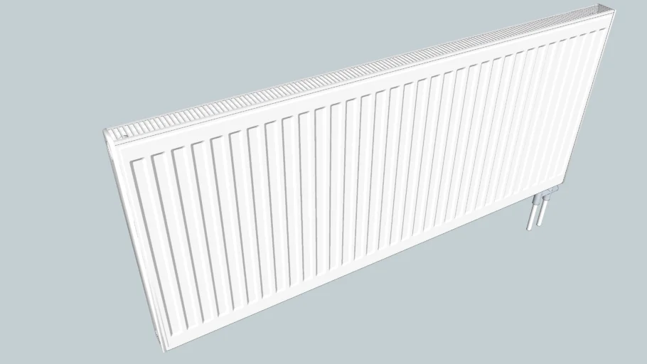 Radiator 600x1400x60mm, resizable | 3D Warehouse