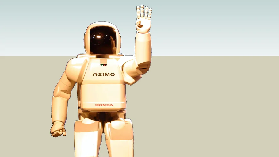 2D Asimo Robot