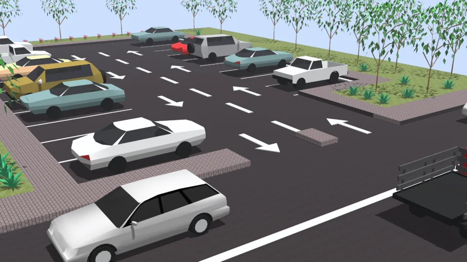 A Parking Lot in Mattville