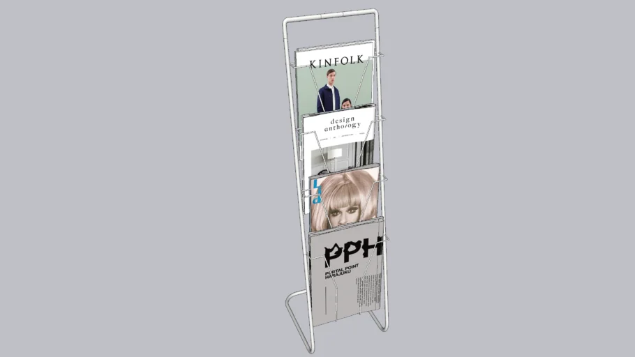 Magazine shelf