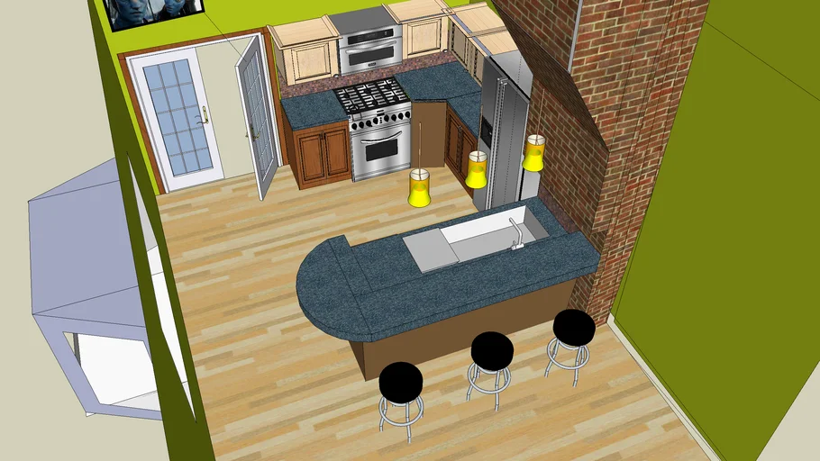 Kitchen model | 3D Warehouse
