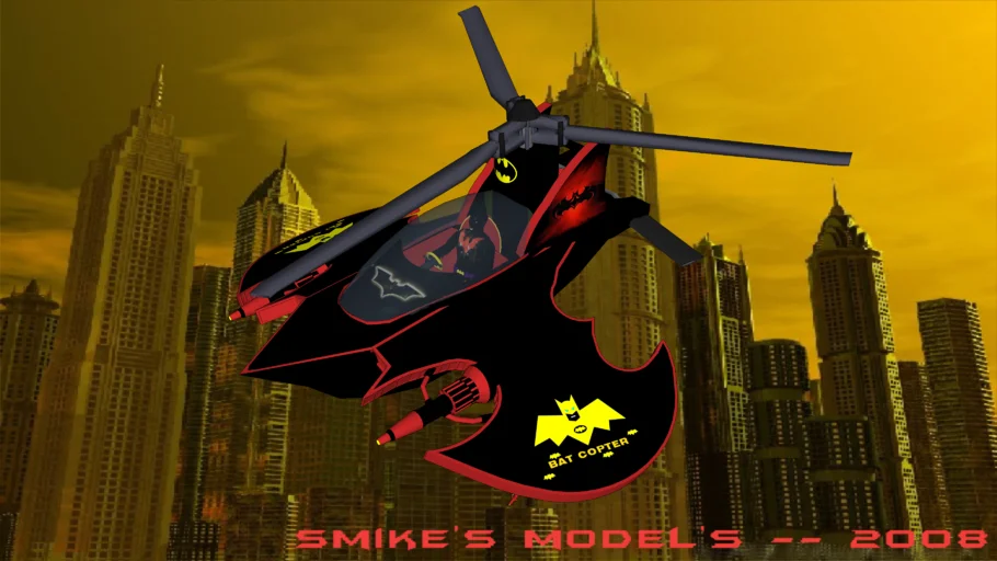 Bat Copter - Batman's Mini Chopper