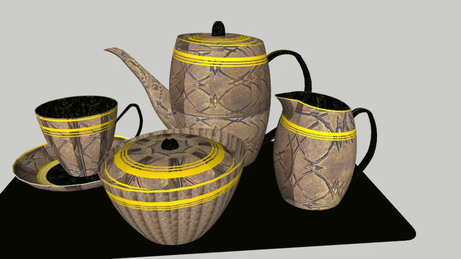 Tea Pot set 2