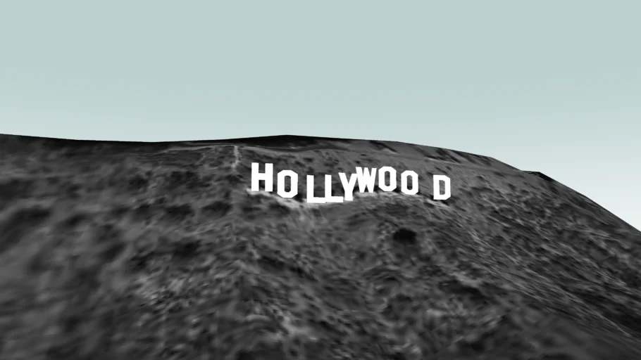 Hollywood sign