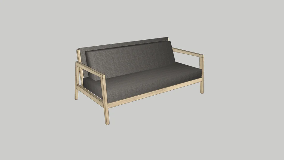 Wood Sofa - YPF