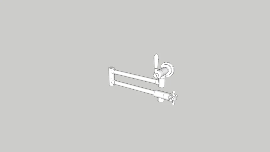 Butler and Rose Baxter Traditional Wall Mounted Pot Filler Tap