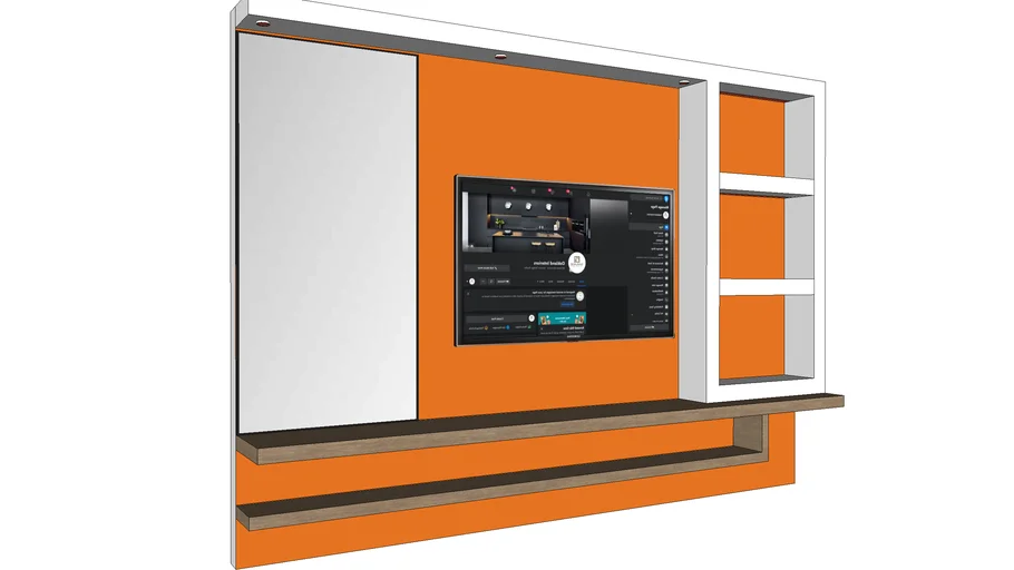 Simple Tv Rack Design