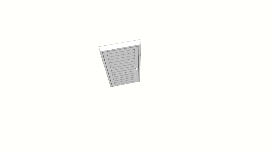 2.10m x .90m Panel Door