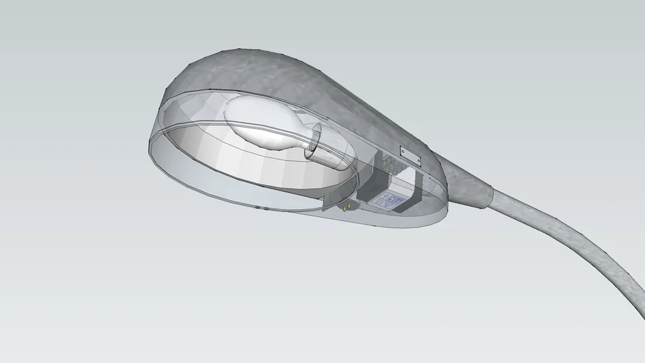 Debreceni Fémfeldolgozó (DEFÉM) TIBA 250 Mercury Vapour Street Light ...