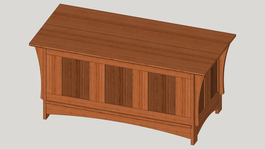 Arts and Crafts Blanket Chest