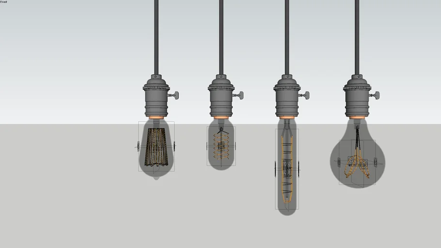 Pendente Lampadas Filamento
