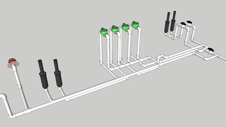 4 zone sprinkler system
