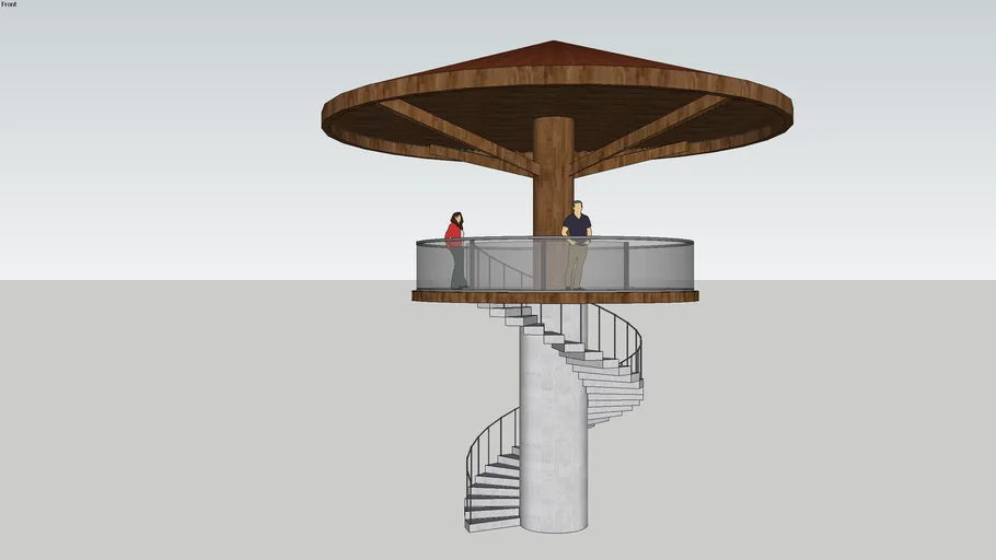 Balcony, tower, mirador