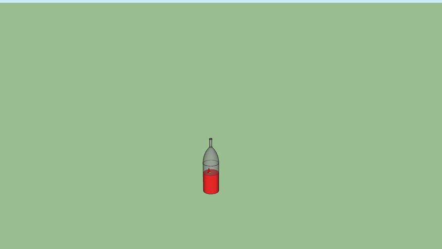 Klingon Bloodwine bottle