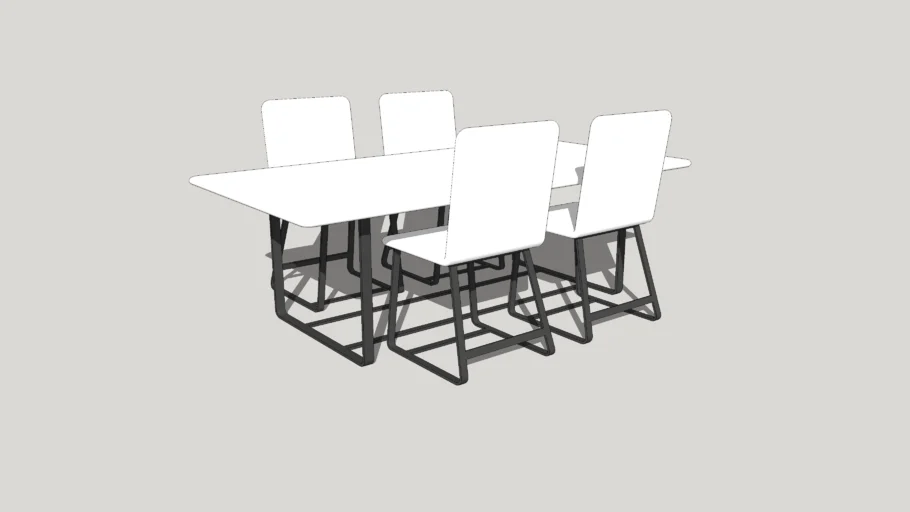 4 Seater Dining Table