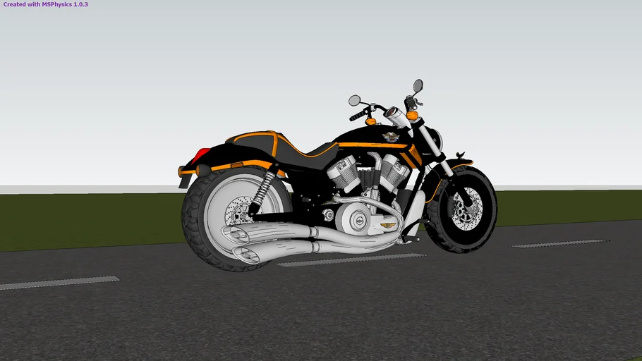 MSphysics harley davidson
