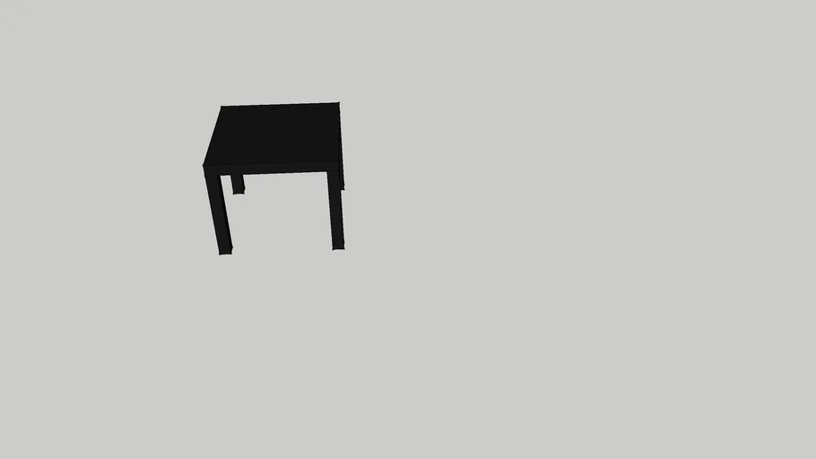 IKEA Lack Table black