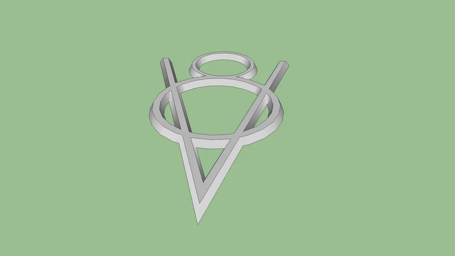 V8 Emblem