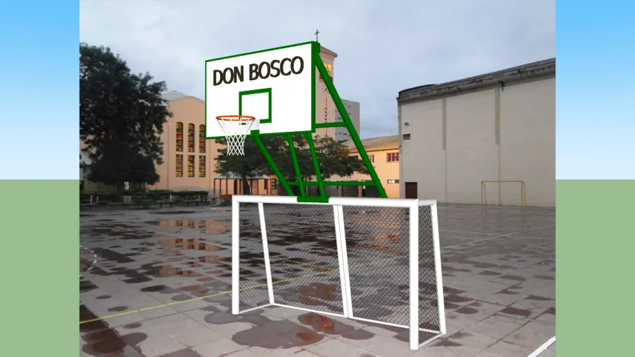 Porteria polideportivo
