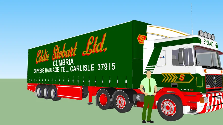 Eddie Stobart Seddon Atkinson Strato