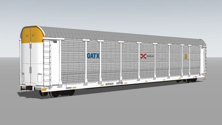 Tri-Level Autorack - Providence & Worcester (GATX)