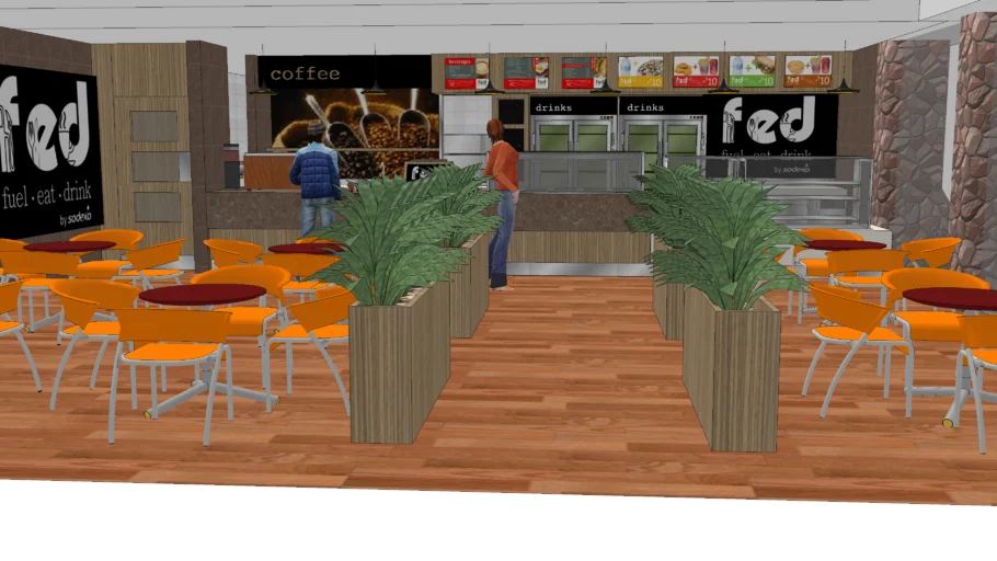 Roadside Cafe for Caltex 