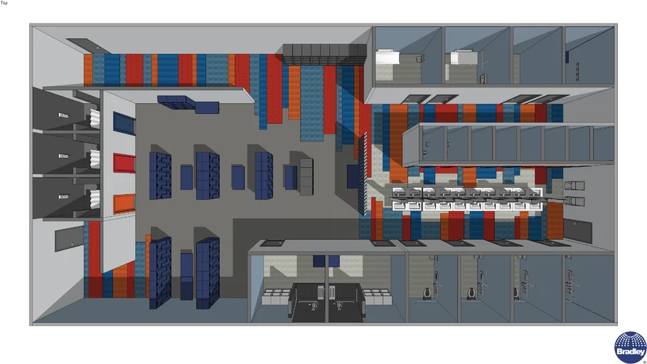 ADA Family Locker Room and Restroom