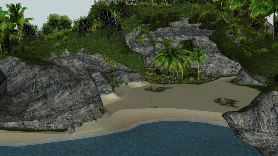 Beach Scene