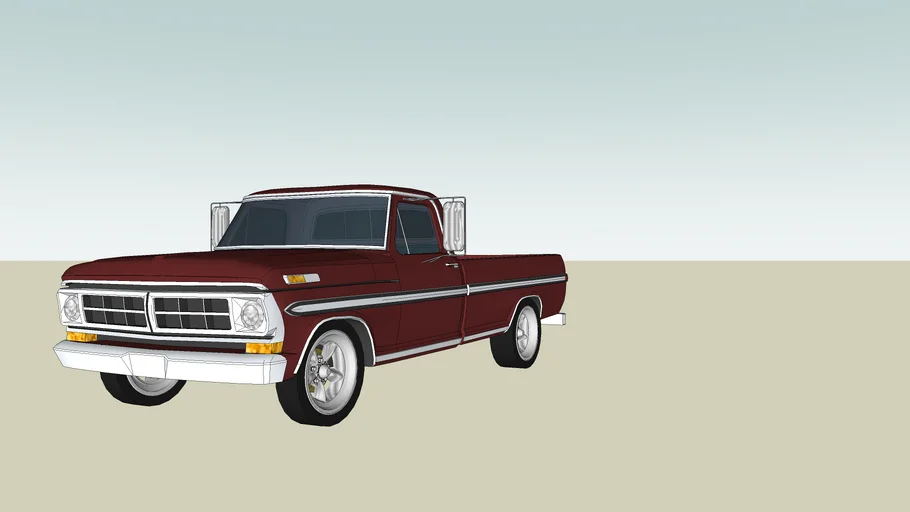 1972 ford f100 | 3D Warehouse