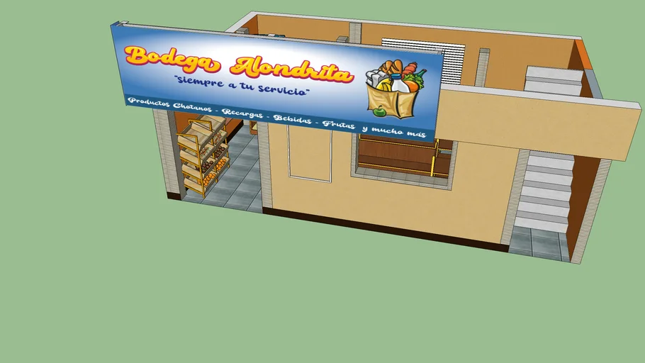 Diseño - Minimarket - Melamine