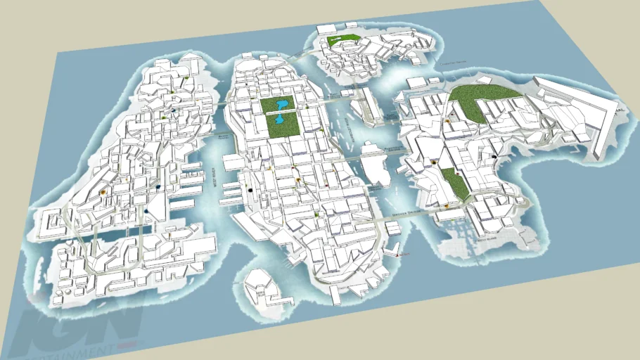 GTA IV 3D Liberty City 25% Done