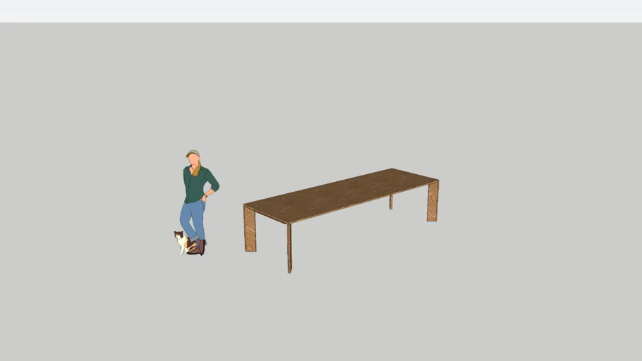 RH- ARLES DINING TABLE