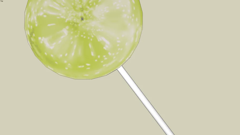 CitrusPop™ Giant Orange Lollipop