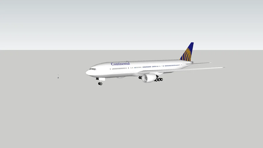 Continental Airlines Boeing 777-200ER